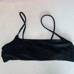 Black Swimsuit Top